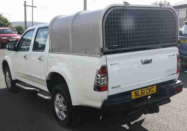 2011 / 61 Isuzu Rodeo Denver Max TD Double Cab Pick Up - White