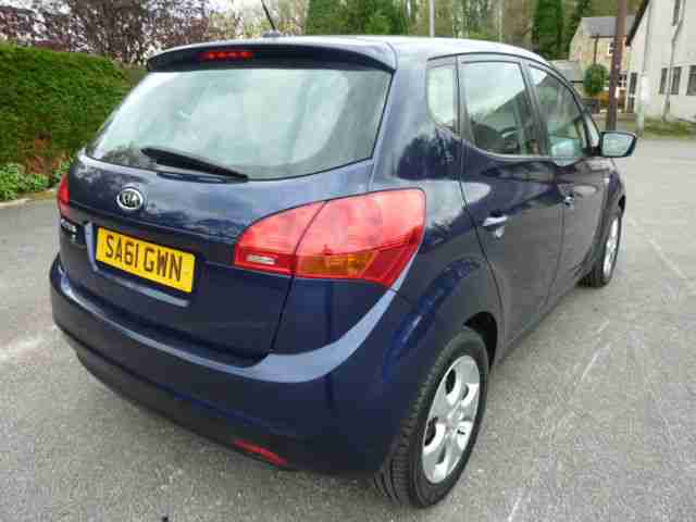 2011 61 KIA VENGA 1.6 2 AUTOMATIC 5DR, BLUE METALLIC