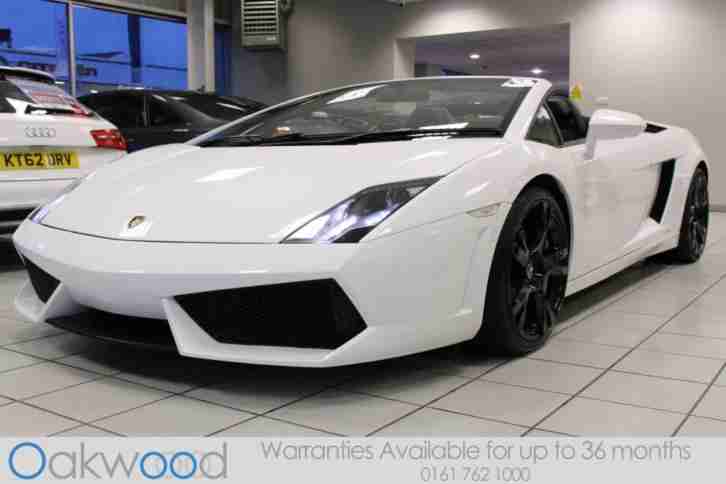 2011 61 LAMBORGHINI GALLARDO 5.2 LP 560-4 SPYDER 2D 560 BHP