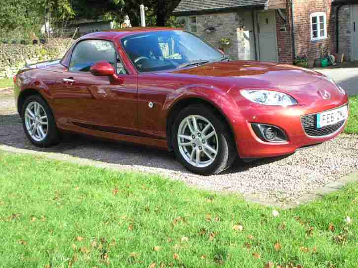 2011 61 MAZDA MX5 1.8 COUPE CONVERTIBLE DOCUMENTED 30500 MILES