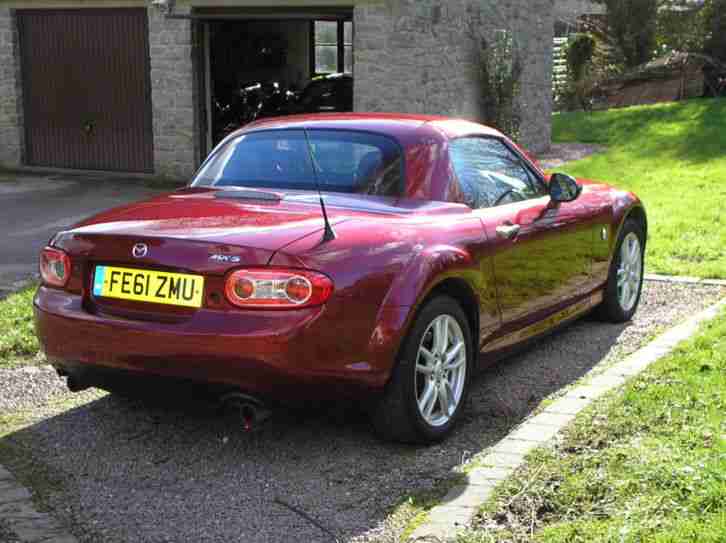 2011 61 MAZDA MX5 1.8 COUPE CONVERTIBLE DOCUMENTED 30500 MILES