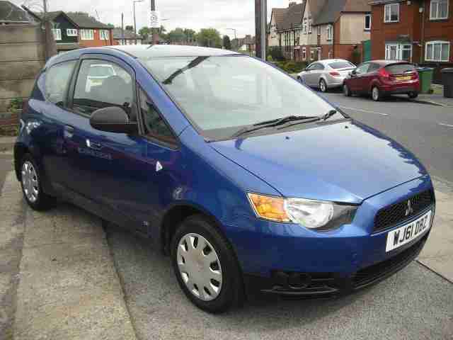 2011(61) Mitsubishi Colt CZ1 1.1 MANUAL 3 doors