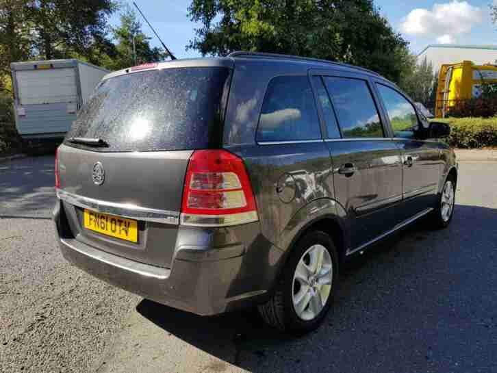 2011 *61* REG VAUXHALL ZAFIRA EXCLUSIVE 1.8i LIGHT DAMAGED REPAIRABLE SALVAGE