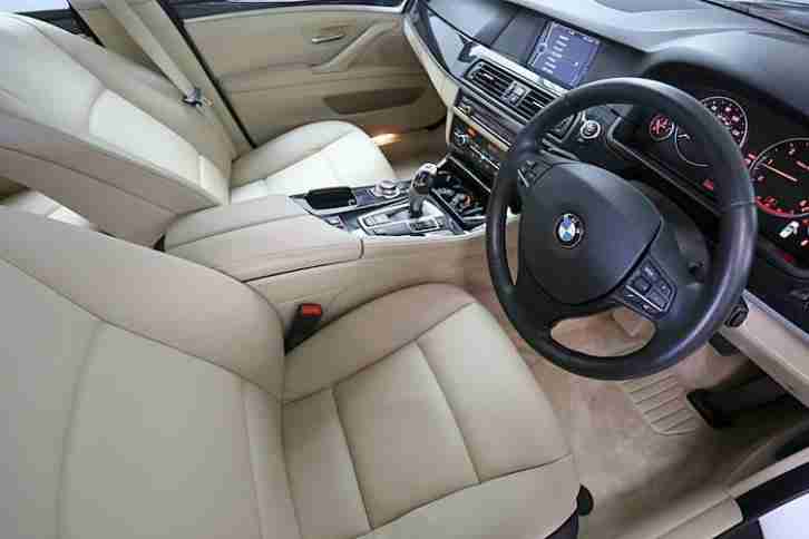 2011 (61 Reg) BMW 520D 2.0 SE Touring Alpine White ESTATE DIESEL AUTOMATIC