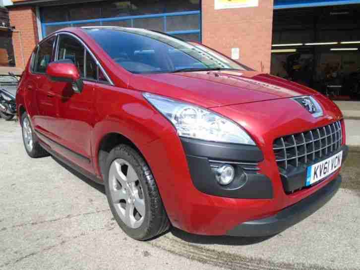 2011 61 Reg Peugoet 3008 Sport HDI with just 55000
