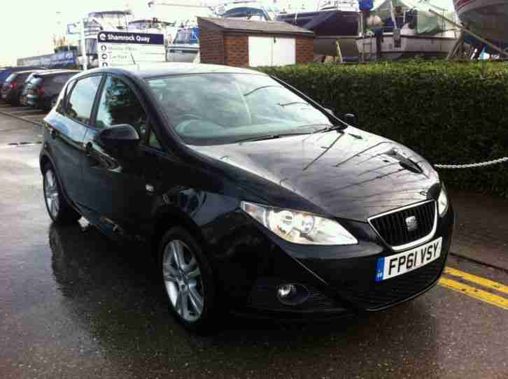 2011 (61) SEAT IBIZA SE COPA 1.2 TSI S A DSG AUTO BLACK 37K FULL SEAT HISTORY