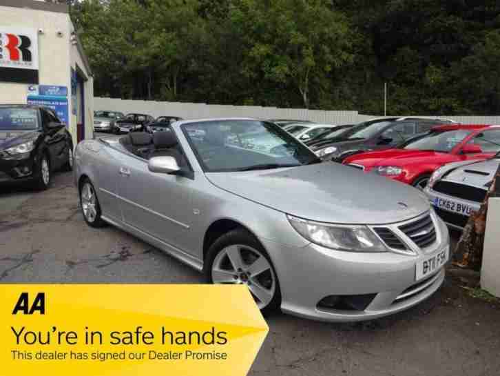 2011 '61 Saab 9 3 1.9TTiD 160ps Linear SE Modern Classic Convertible Softop