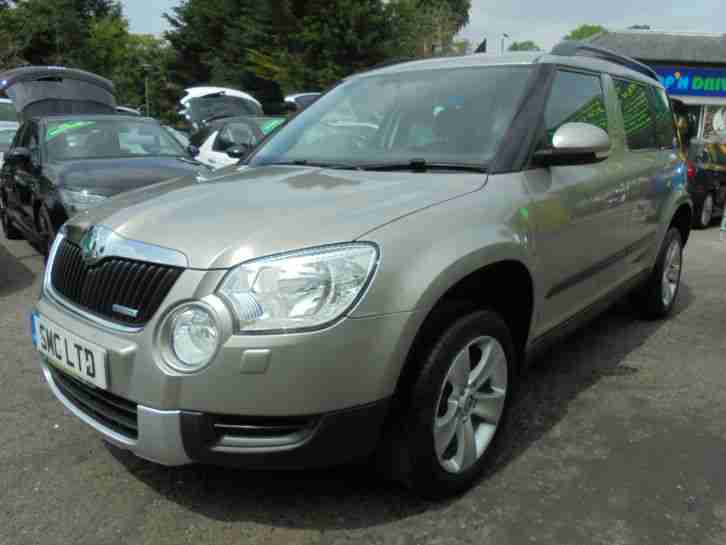 2011 61 Skoda Yeti 1.6TDI SE GreenLine II &pound;30 PER YEAR TAX BRACKET