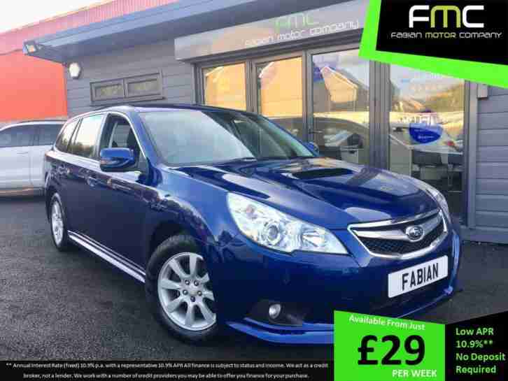 2011 61 Subaru Legacy 2.0D Sports Tourer S Estate Full Service History