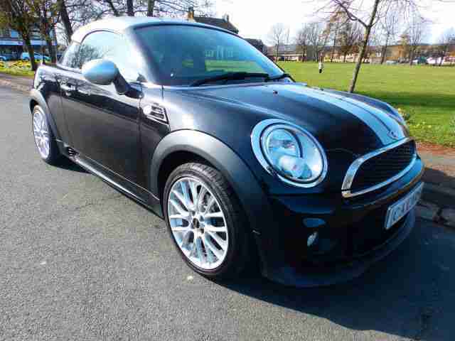2011 61'reg Mini Coupe Cooper 1.6 Chili **JCW Bodykit, Full Leather**