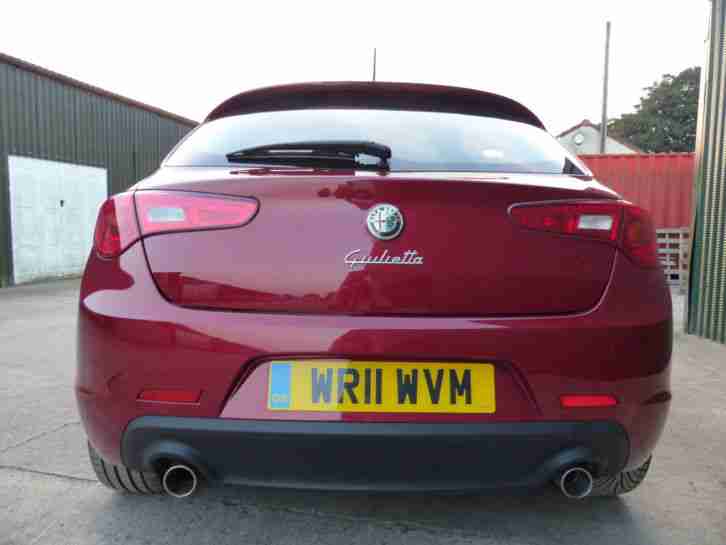 2011 ALFA ROMEO GIULIETTA VELOCE JTDM-2 RED