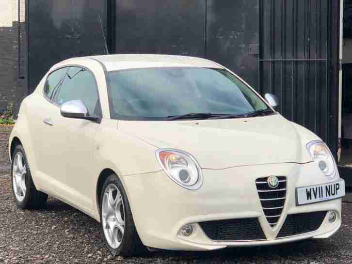 * 2011 ALFA ROMEO MITO 1.4 TB VELOCE AUTO + 135 BHP + LOW 46K MILES + AUTOMATIC