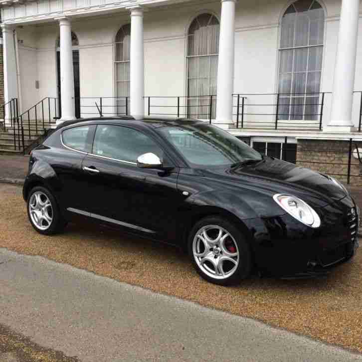 2011 ALFA ROMEO MITO DISTINCTIVE M-AIR TB BLACK 29,000 Miles FSH Sunroof
