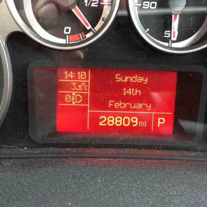 2011 ALFA ROMEO MITO DISTINCTIVE M-AIR TB BLACK 29,000 Miles FSH Sunroof
