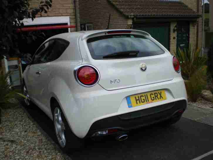 2011 ALFA ROMEO MITO VELOCE IVORY WHITE