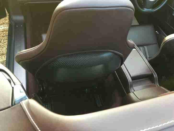 2011 ASTON MARTIN VANTAGE 4.7 SPORTSHIFT ROADSTER MET GREY/OXBLOOD 20K MLS FSH