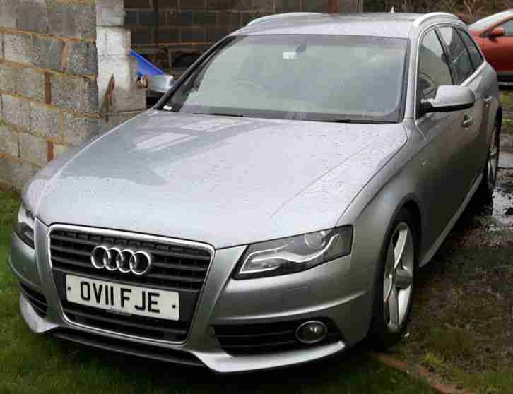 2011 A4 AVANT S LINE 170 TDI D GREY