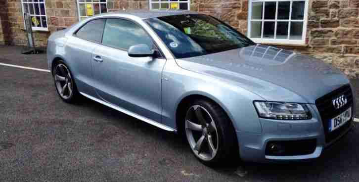 2011 AUDI A5 S LINE BLACK EDITION COUPE SILVER