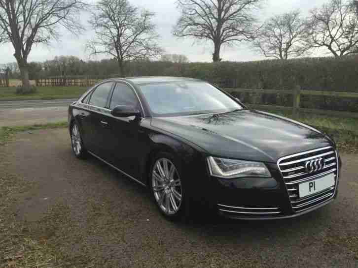 2011 AUDI A8 SE EXEC TDI QUATTRO A BLACK