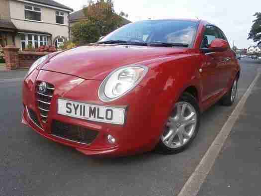 2011 Alfa Romeo MiTo 1.4 TB MultiAir 135 Sprint 3 door TCT Petrol Hatchback