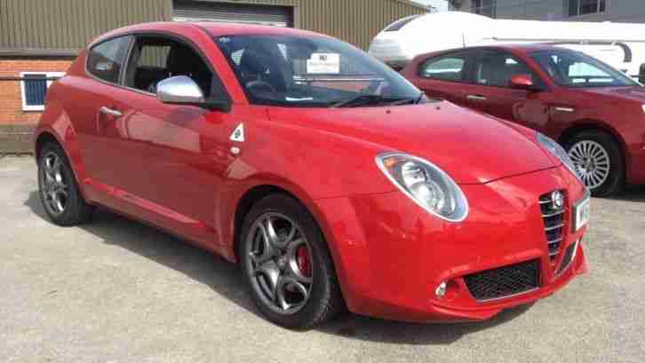 2011 Alfa Romeo Mito 1.4 TB MultiAir 170 Cloverleaf Manual Petrol Hatchback