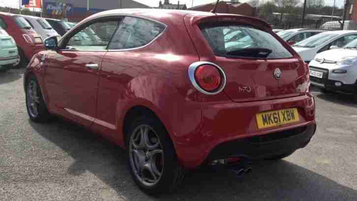 2011 Alfa Romeo Mito 1.4 TB MultiAir 170 Cloverleaf Manual Petrol Hatchback