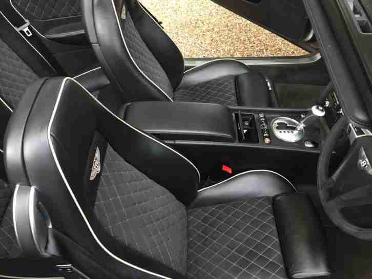 2011 BENTLEY SUPERSPORTS GTC SILVER TEMPEST WITH BLACK QUILTED LEATHER 41K FBSH