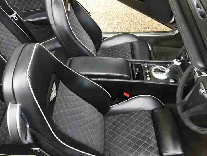 2011 BENTLEY SUPERSPORTS GTC SILVER TEMPEST WITH BLACK QUILTED LEATHER 41K FBSH