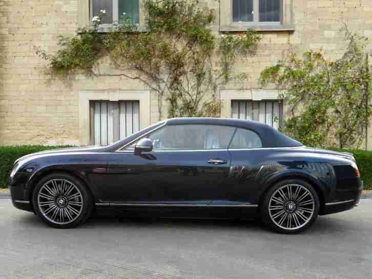 2011 Bentley Continental GTC SPEED Petrol blue Automatic