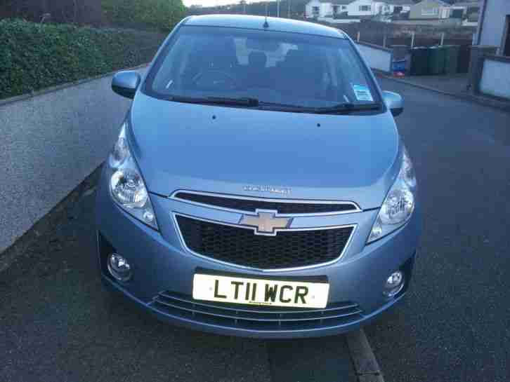 2011 CHEVROLET SPARK LS BLUE
