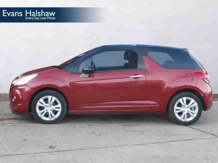 2011 CITROEN DS3 CITROEN DS3 1.6 VTi 16V DStyle 3dr Auto Petrol