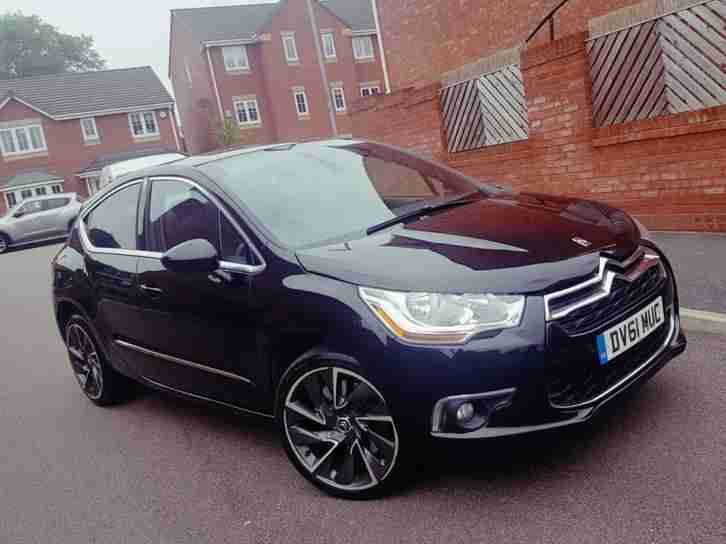 2011 CITROEN DS4 2.0 DSPORT HDI 160BHP 5 DOOR BLACK FULLY LOADED SPEC