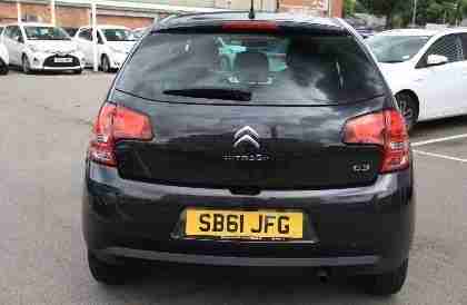 2011 Citroen C3 1.4i 8v 75bhp VTR+ Petrol Black Manual