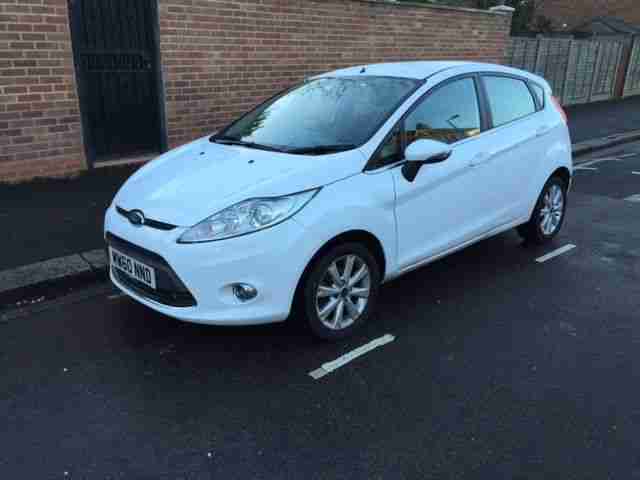 2011 FORD FIESTA 1.4 ZETEC WHITE DAMAGED REPAIRED DRIVES SUPERB