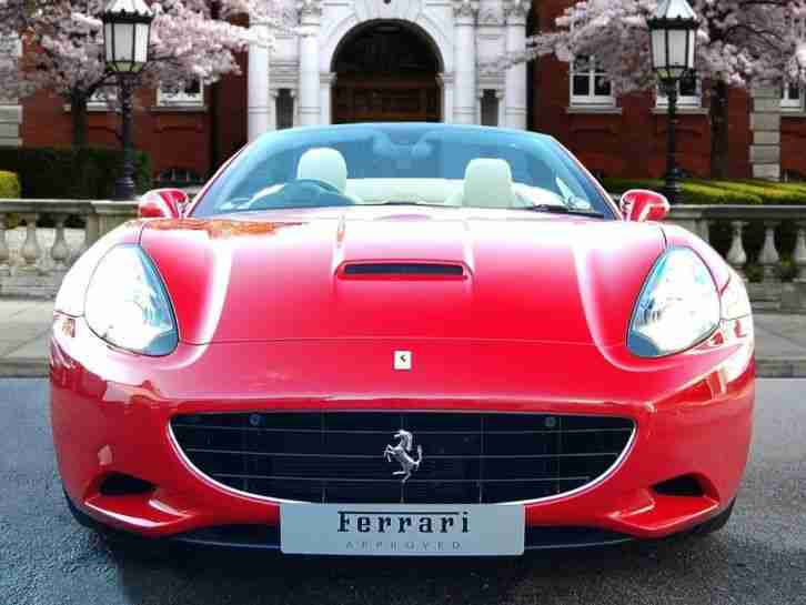 2011 Ferrari California 2011/61 Petrol Red F1 DCT