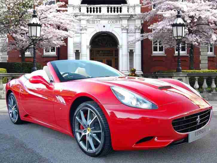 2011 Ferrari California 2011/61 Petrol Red F1 DCT