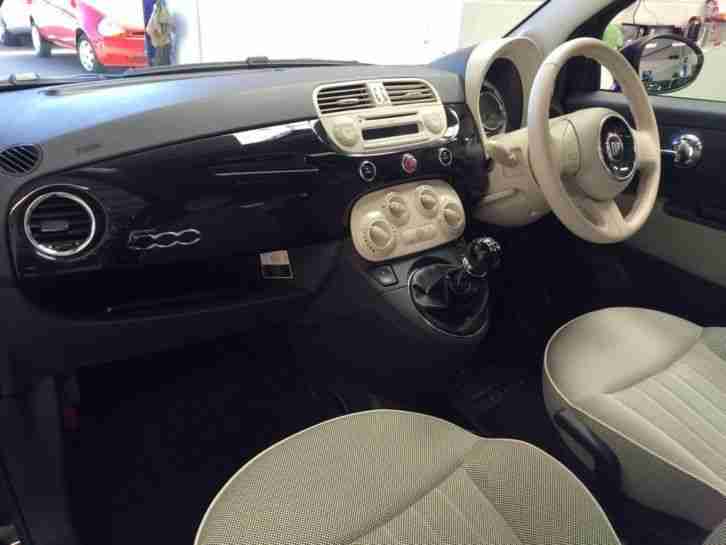2011 Fiat 500 1.2 Lounge 3dr (start/stop)
