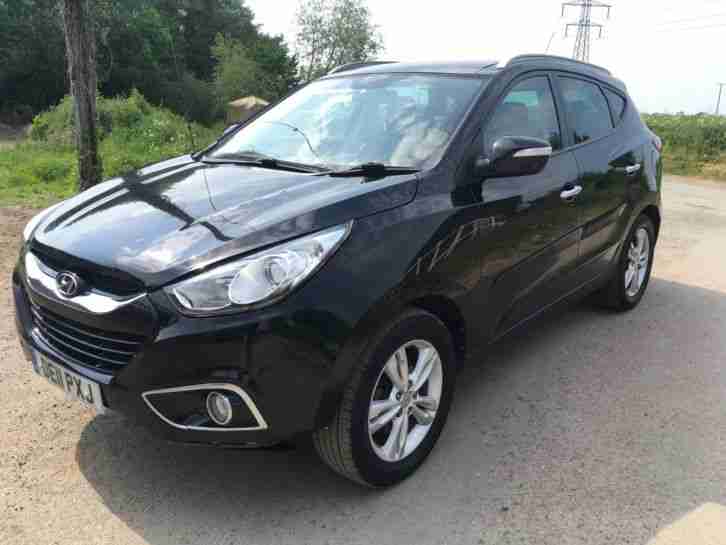 2011 Hyundai IX35 premium Black 1.7 Manual