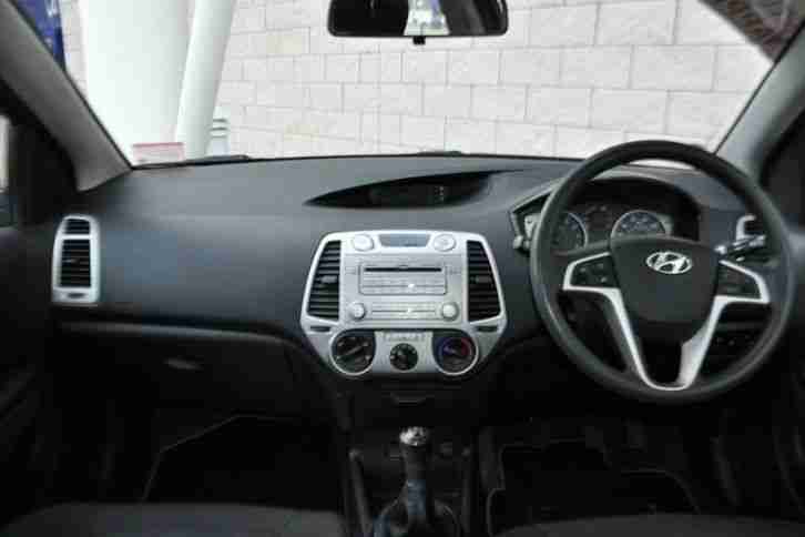 2011 Hyundai i20 1.2 Comfort Petrol Black Manual