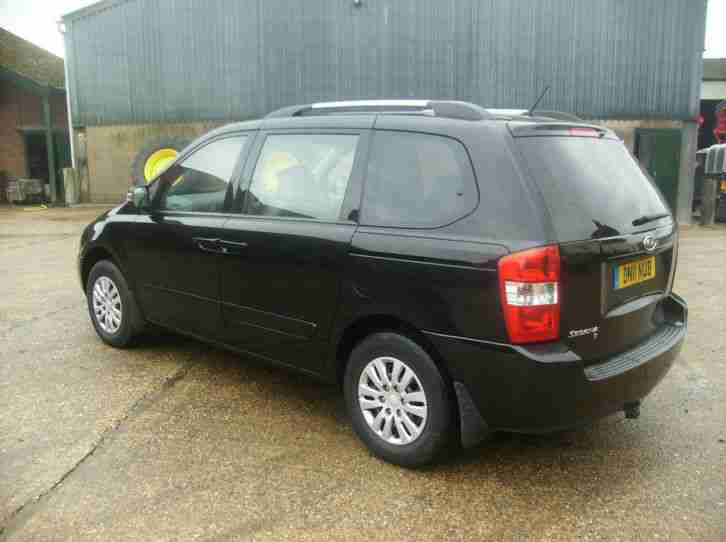 2011 KIA SEDONA 1 CRDI BLACK DIESEL 7 SEAT SPARES OR REPAIR ONLY