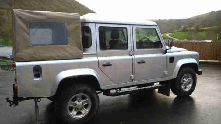 2011 LAND ROVER DEFENDER 110 XS TD D/C SILVER