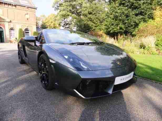 2011 Lamborghini Gallardo LP560-4 Spyder V10 E gear Petrol Grey EGear