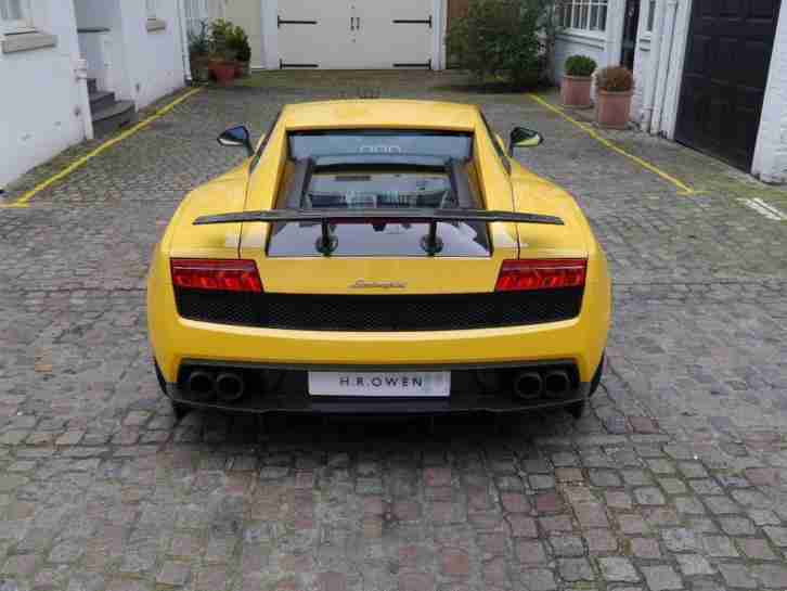 2011 Lamborghini Gallardo SUPERLEGGERA Petrol yellow Manual