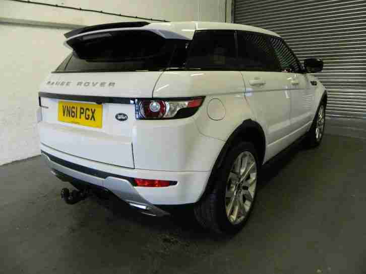 2011 Land Rover Range Rover Evoque 2.2SD4 auto Dynamic, DIESEL 4X4 WHITE,