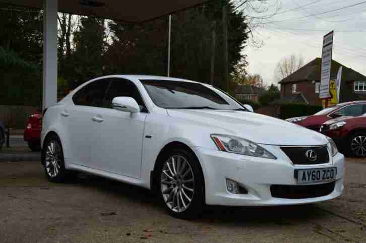 2011 Lexus IS 2.5 F Sport 4dr Petrol white Automatic