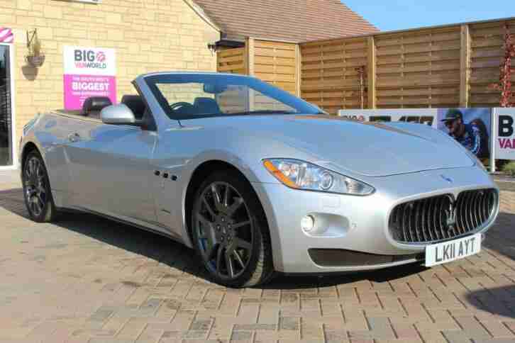 2011 MASERATI GRANCABRIO CONVERTIBLE CONVERTIBLE PETROL