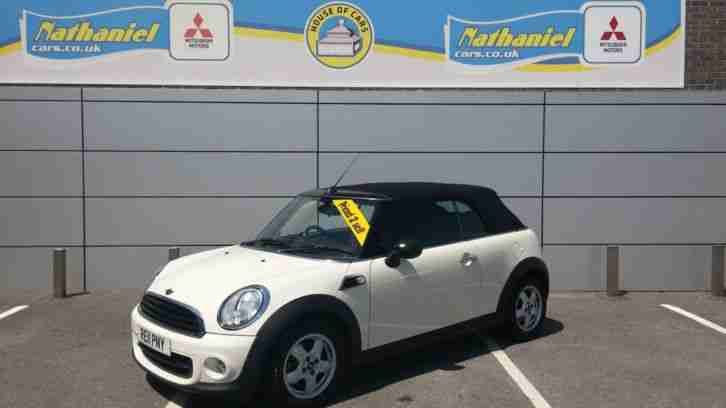 2011 MINI CONVERTIBLE ONE CONVERTIBLE PETROL