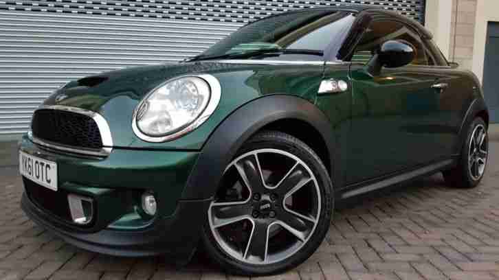 2011 MINI COUPE SD * JCW PACK * XENONS * BMW RACING GREEN METALLIC * FULL SPEC