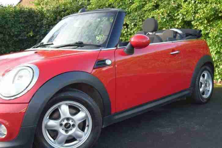 2011 MINI Convertible 1.6 One (Salt) 2dr 12 MONTH WARRANTY&MOT 1FORMER 2KEYS