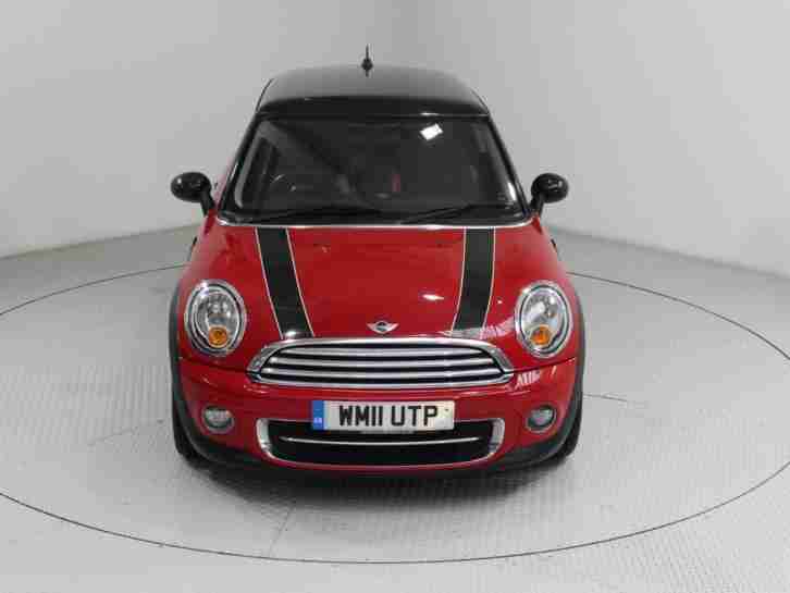 2011 MINI HATCH 1.6 TD COOPER D (CHILI) 3DR HATCHBACK DIESEL